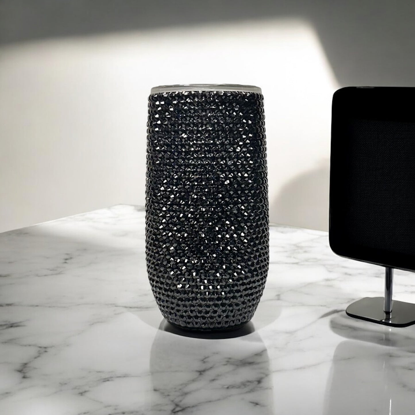 Black Bedazzled Tumbler