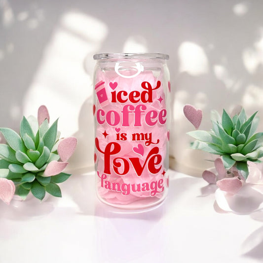 Iced Coffee Love Language Tumbler
