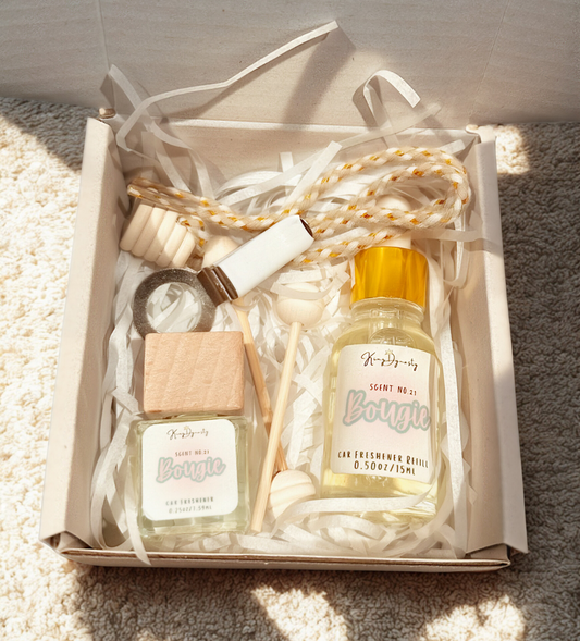 Bougie Car Freshener Set
