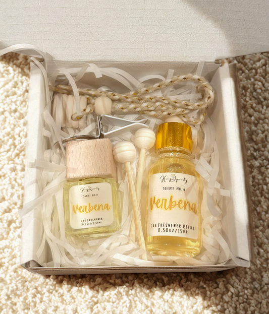 Verbena Car Freshener Set