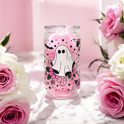 Floral Ghost Tumbler