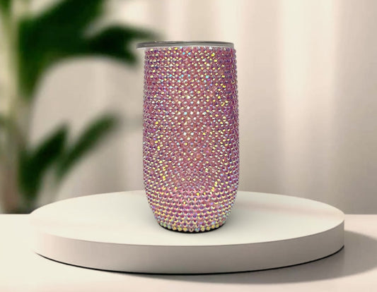 Pink Bedazzled Tumbler